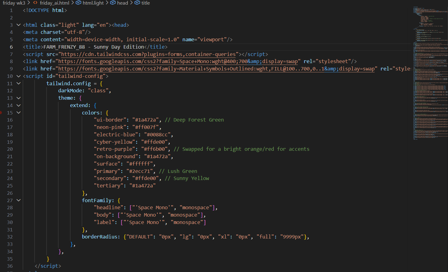 code for Stitch website